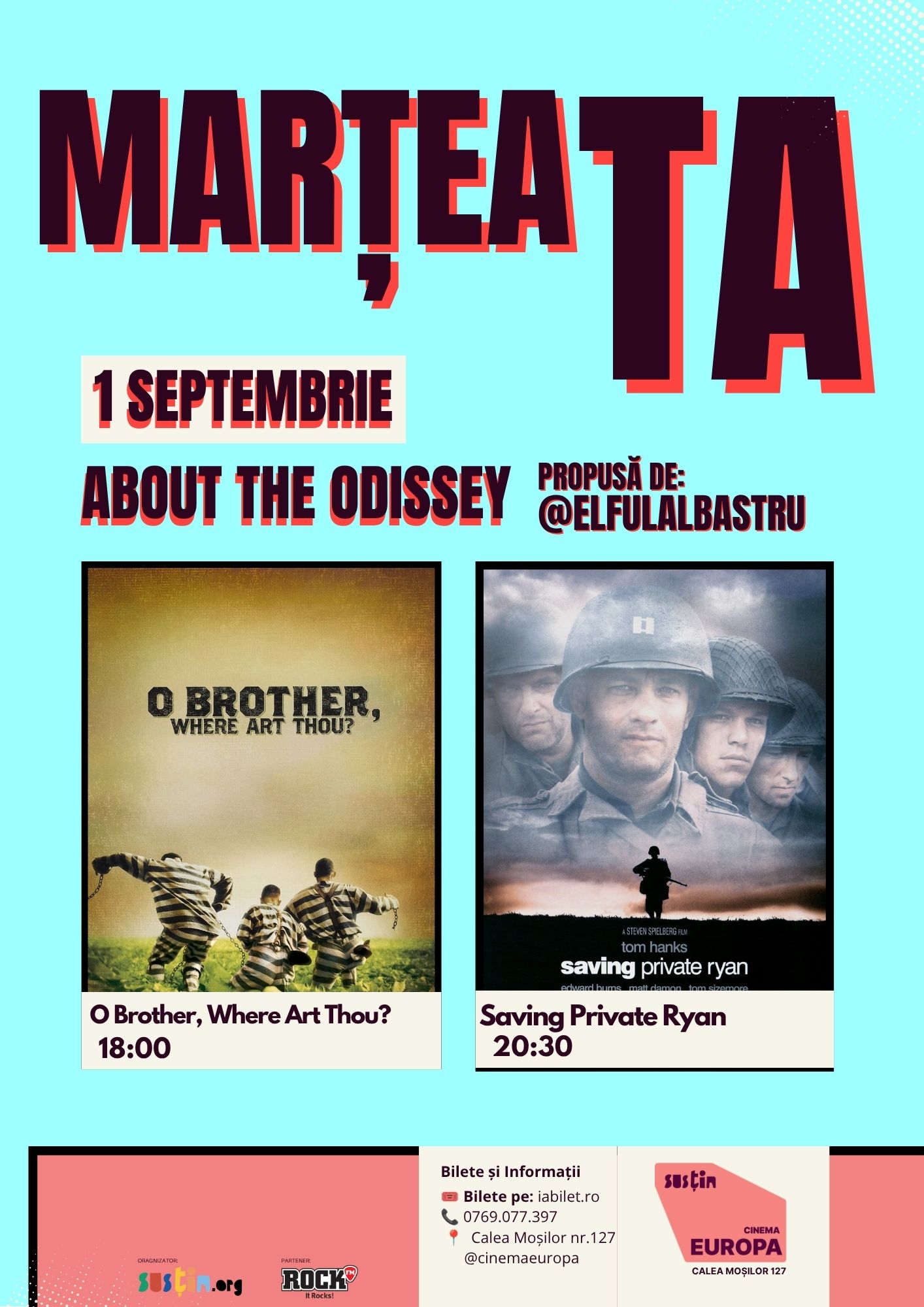 Your Tuesday poster: About the Odissey - O Brother, Where Art Thou? and Saving Private Ryan