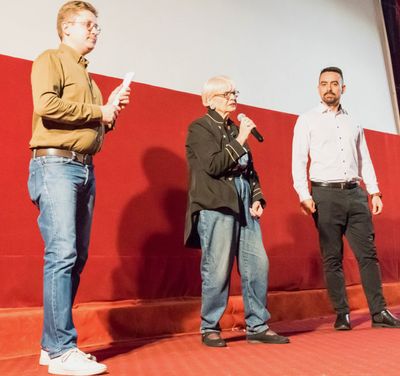 Moment de discuție pe scena Cinema Europa, la BKFF 2025