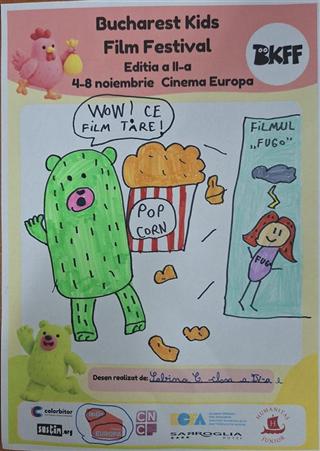 Desen făcut de un copil pentru BKFF