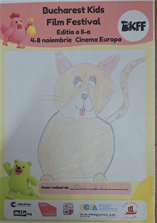 Desen făcut de un copil pentru BKFF