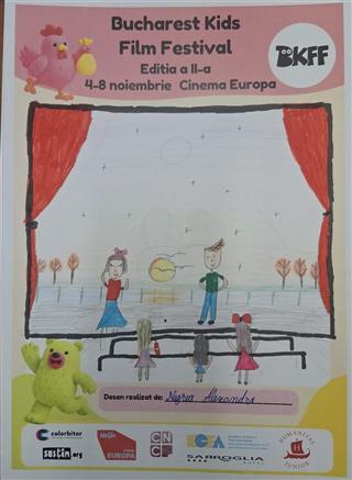 Desen făcut de un copil pentru BKFF