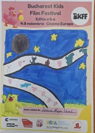 Desen făcut de un copil pentru BKFF