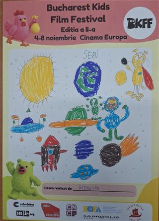 Desen făcut de un copil pentru BKFF