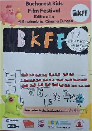 Desen făcut de un copil pentru BKFF