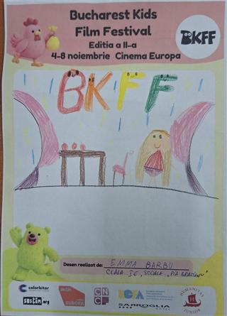 Desen făcut de un copil pentru BKFF