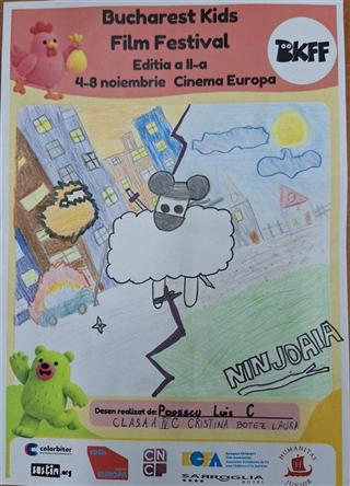 Desen făcut de un copil pentru BKFF