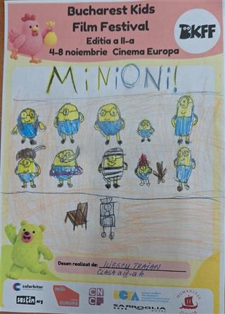 Desen făcut de un copil pentru BKFF