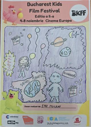 Desen făcut de un copil pentru BKFF