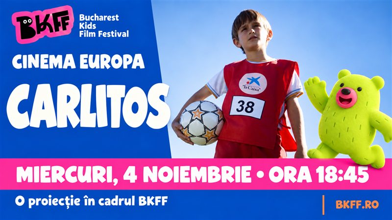 Afiș Carlitos, miercuri 4 noiembrie, ora 18:45